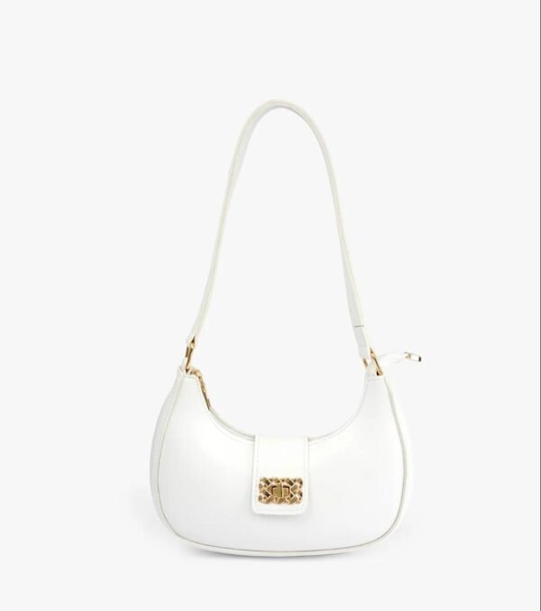 White AVA Shoulder Bag - Image 1