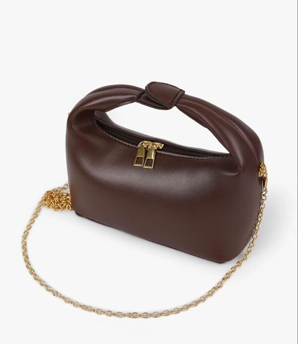 DARK BROWN ALORA SHOULDER BAG - Image 3