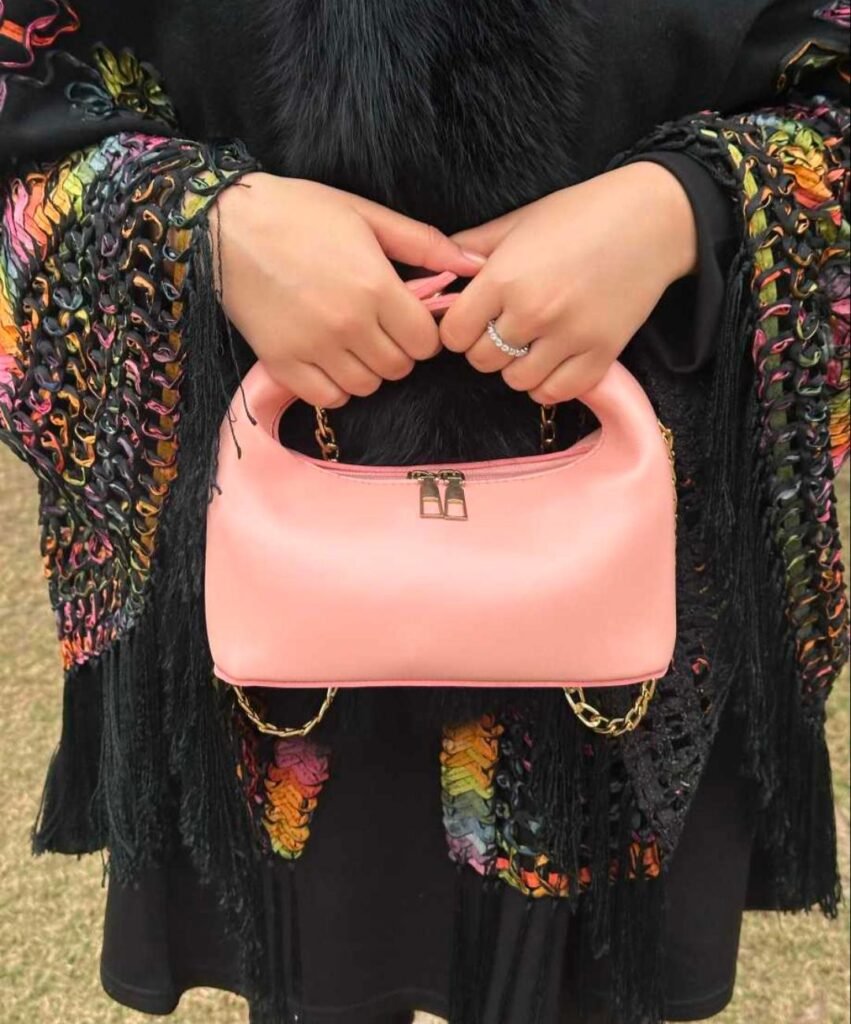 PINK ALORA SHOULDER BAG