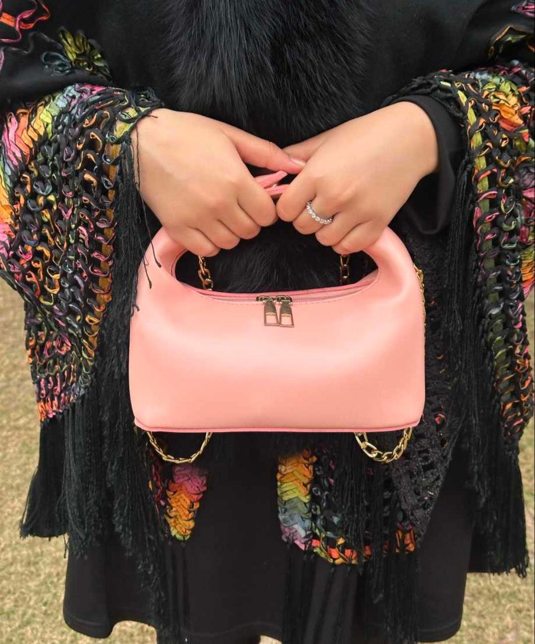 PINK ALORA SHOULDER BAG - Image 3