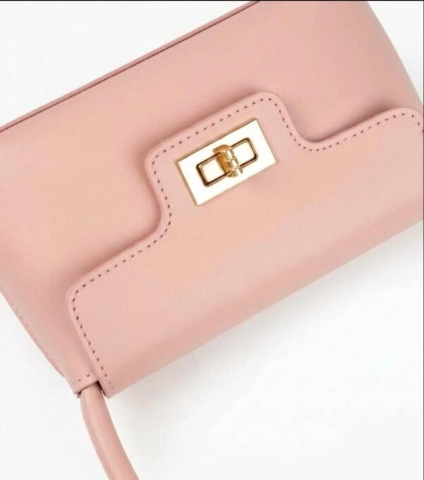 Pink Elyra Shoulder Bag - Image 2
