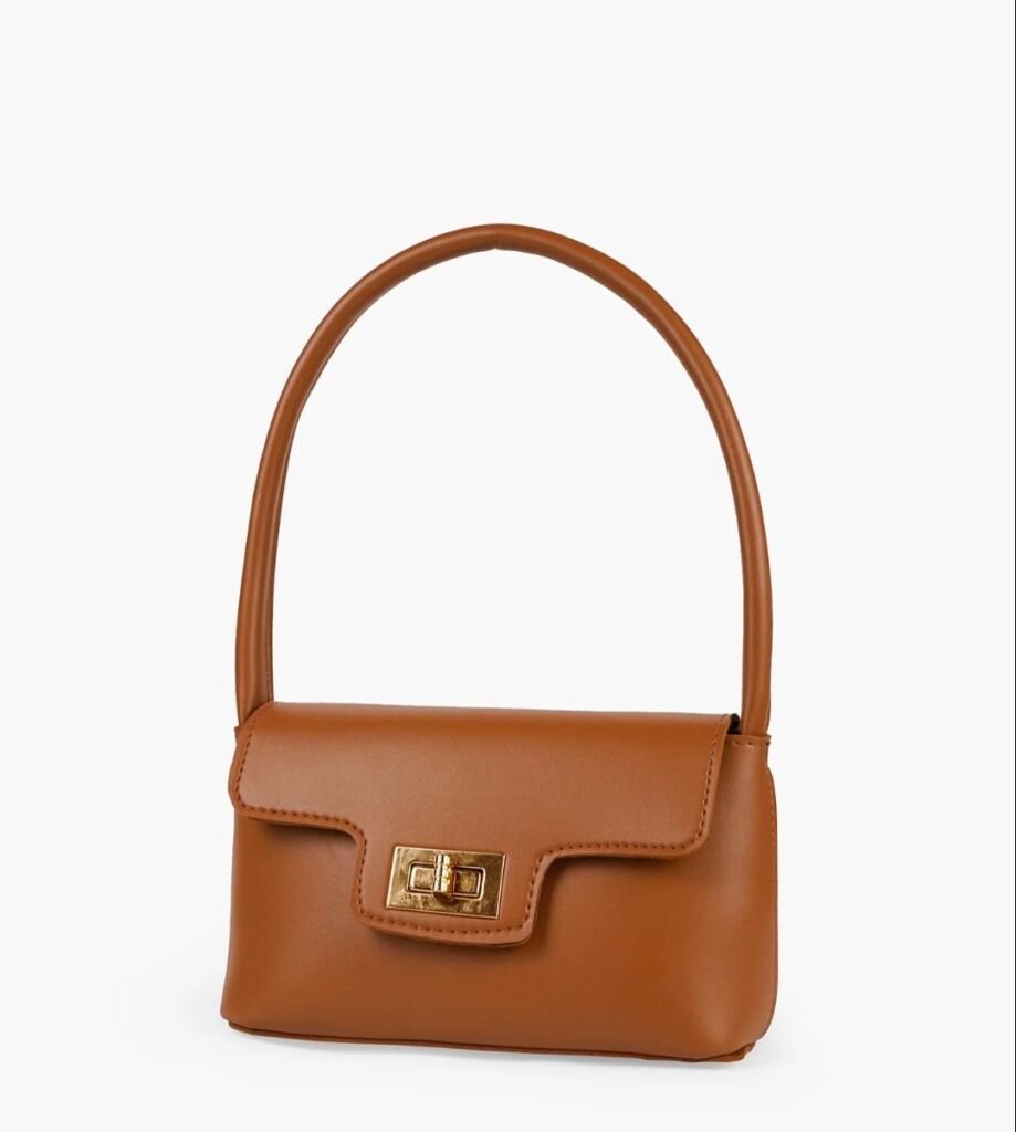 Horse Brown Elyra Shoulder Bag