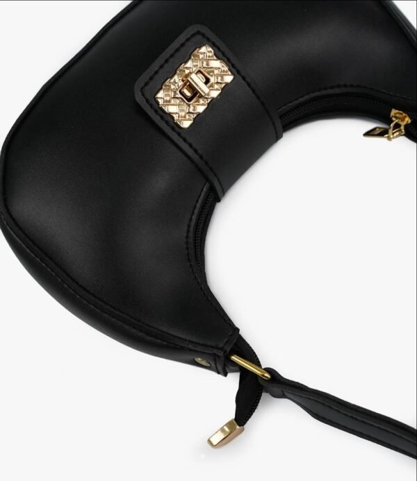 Black AVA Shoulder Bag - Image 2