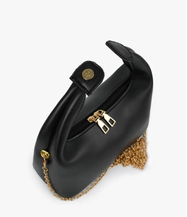 BLACK ALORA SHOULDER BAG - Image 3
