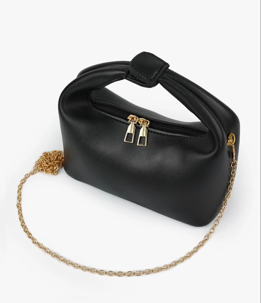 BLACK ALORA SHOULDER BAG