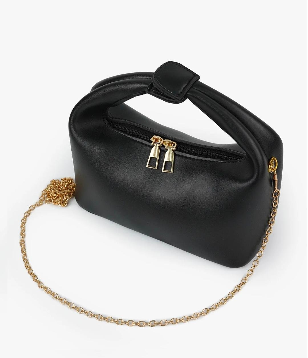 BLACK ALORA SHOULDER BAG - Image 1