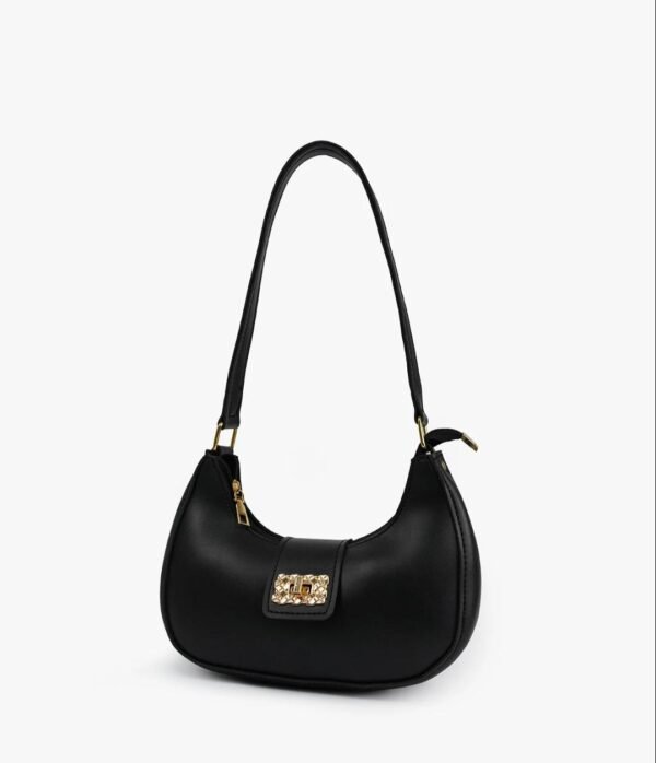 Black AVA Shoulder Bag - Image 1