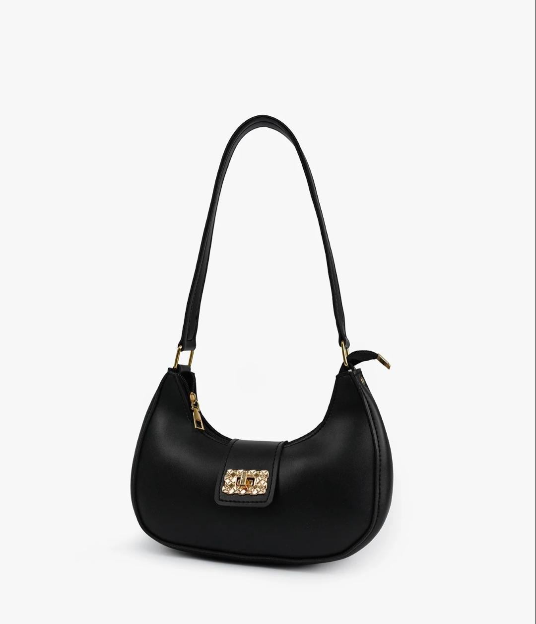 Black AVA Shoulder Bag - Image 1