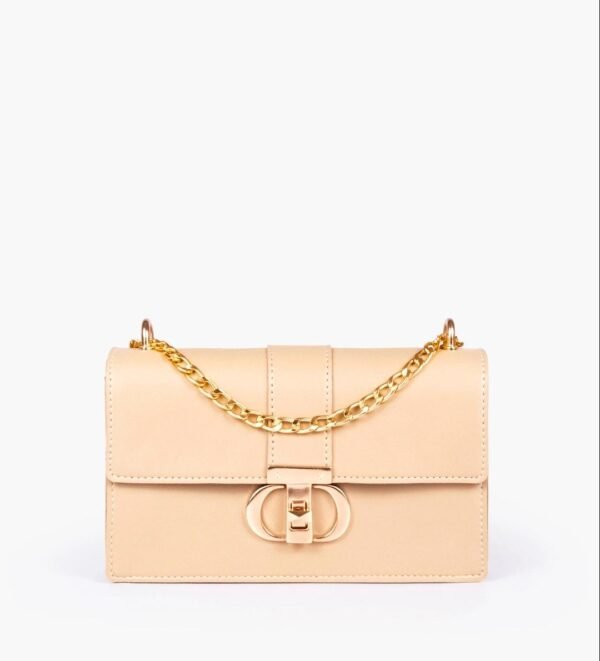 Off white Luna Adjustable Chain Strap Crossbody Bag - Image 1