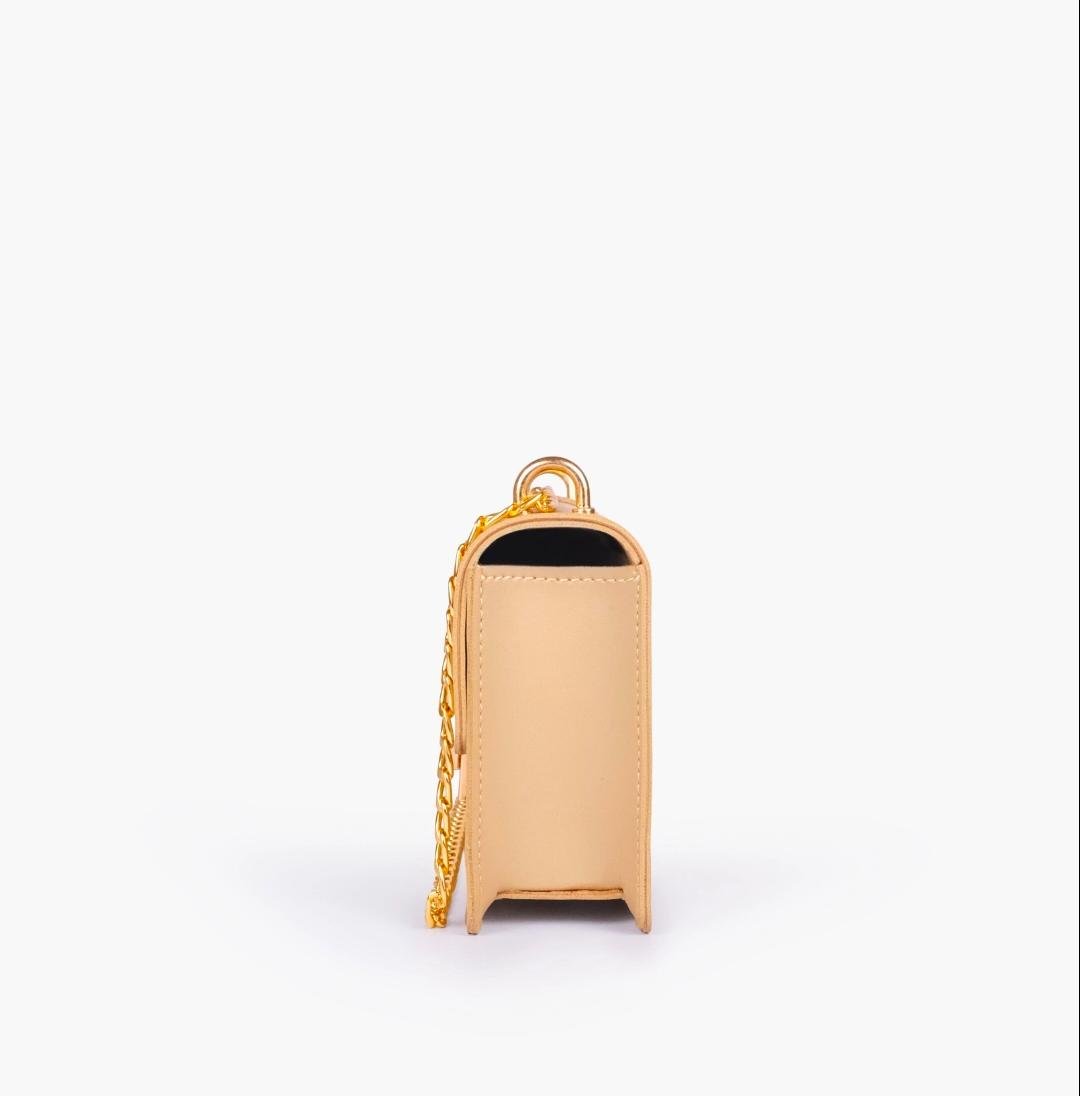 Off white Luna Adjustable Chain Strap Crossbody Bag - Image 3